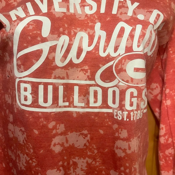 University of Georgia hoodie t-shirt - Picture 3 of 4